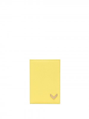 Обложка для паспорта из коллаборации с Velante Manokhi. Цвет: желтый
