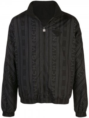 Куртка-бомбер с логотипом Givenchy. Цвет: черный