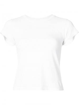 Базовая облегающая футболка RE/DONE. Цвет: белый