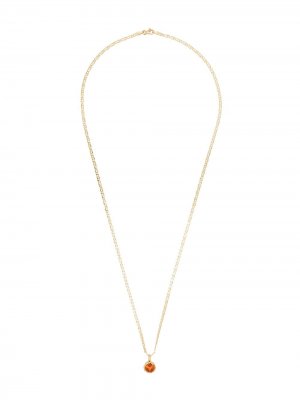 18K gold red spessartite pendant necklace Anais Rheiner. Цвет: red