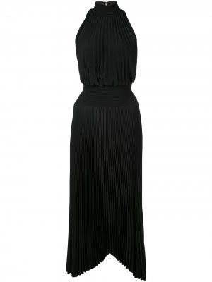 Плиссированное платье A.L.C.. Цвет: черный
