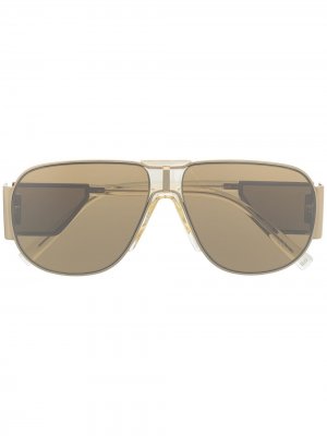 Солнцезащитные очки-авиаторы GV Mesh Givenchy Eyewear. Цвет: золотистый