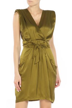 Платье Angelo Marani. Цвет: зеленый
