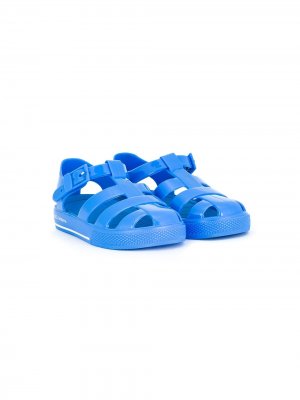 Резиновые туфли Dolce & Gabbana Kids. Цвет: синий