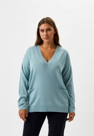 Пуловер Elena Miro. Цвет: бирюзовый