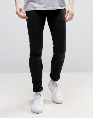 Черные эластичные джинсы скинни New Look. Цвет: черный