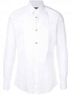 Рубашка для смокинга Dolce & Gabbana. Цвет: белый