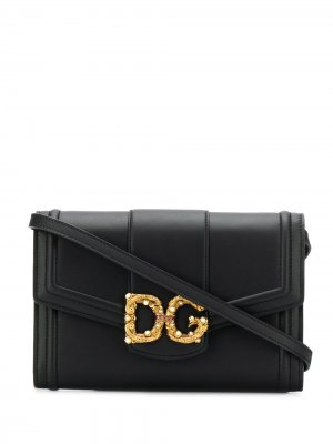 Сумка на плечо DG Amore Dolce & Gabbana. Цвет: черный