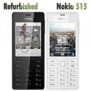 Восстановленный оригинальный мобильный телефон  515 с двумя SIM-картами Nokia