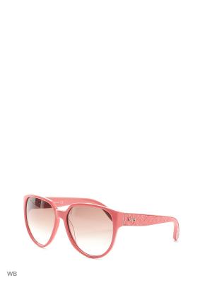 Солнцезащитные очки TO 0087 42F Tod's. Цвет: коралловый