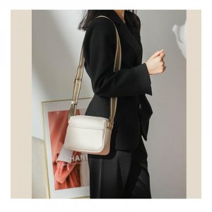 Модная женская сумка, однотонная сумка через плечо из искусственной кожи, маленькая на одно плечо, квадратная VIA ROMA