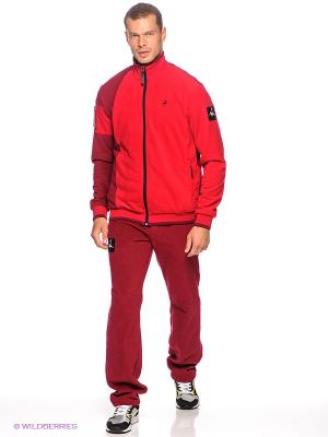Спортивный костюм RED-N-ROCK'S. Цвет: бордовый, красный