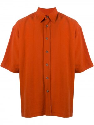Рубашка Alain Nanushka. Цвет: оранжевый