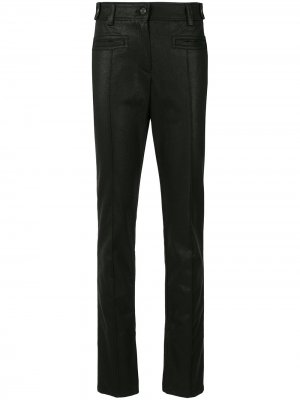 Байкерские брюки с покрытием TOM FORD. Цвет: черный