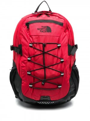 Рюкзак с вышитым логотипом The North Face. Цвет: красный