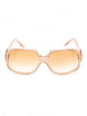Солнцезащитные очки Maharaja Emilio Pucci Pre-Owned. Цвет: розовый