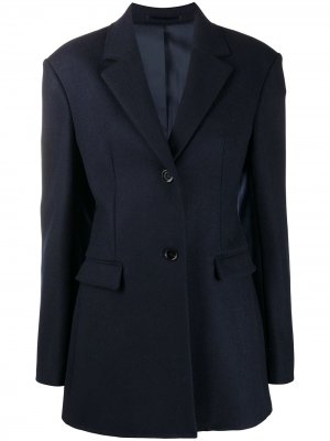Однобортное пальто Filippa K. Цвет: синий