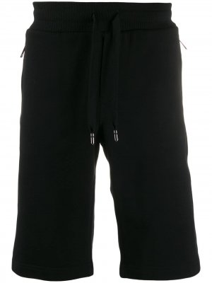 Спортивные шорты с кулиской Dolce & Gabbana. Цвет: черный