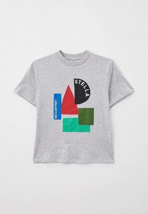 Футболка Stella McCartney. Цвет: серый