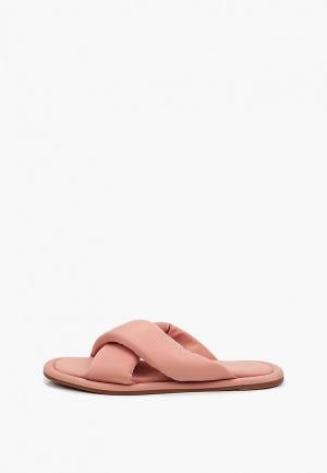 Сабо Ideal Shoes. Цвет: розовый
