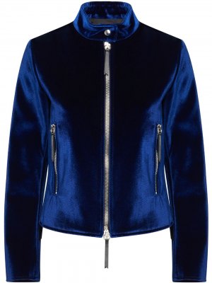Куртка на молнии Giuseppe Zanotti. Цвет: синий