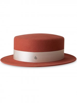 Шляпа-канотье Augusta Maison Michel. Цвет: красный
