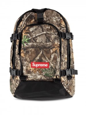 Рюкзак с логотипом Supreme. Цвет: разноцветный