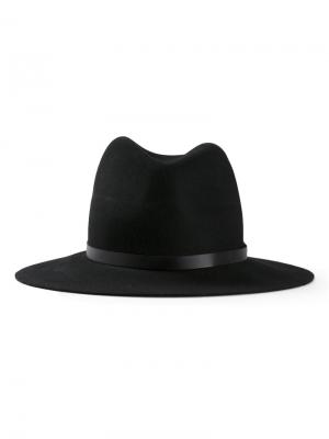 Шляпа-федора Rag & Bone. Цвет: черный